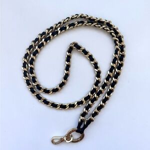 Casetify Gold and Black Phone Case Chain